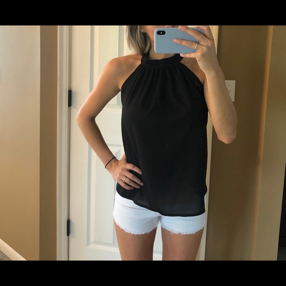 Black dress shirt